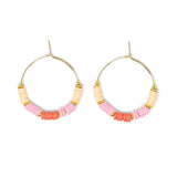 Cali Surfer Sunburst w/ Gold Hoops