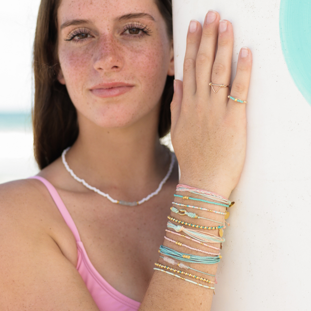 Peach & Cucumber Carlos Bracelet