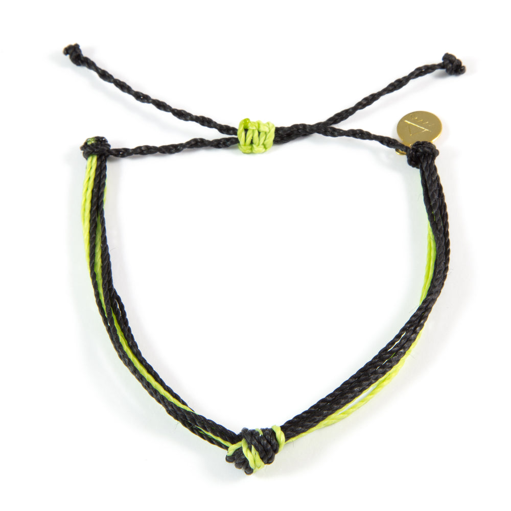 Black & Bright Green Carlos Bracelet