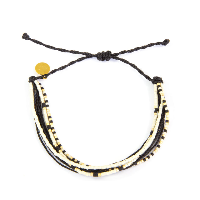 Black Multistrand Bracelet
