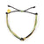 Black & Olive & Tan String Carlos Bracelet