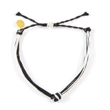 Black & White String Carlos Bracelet