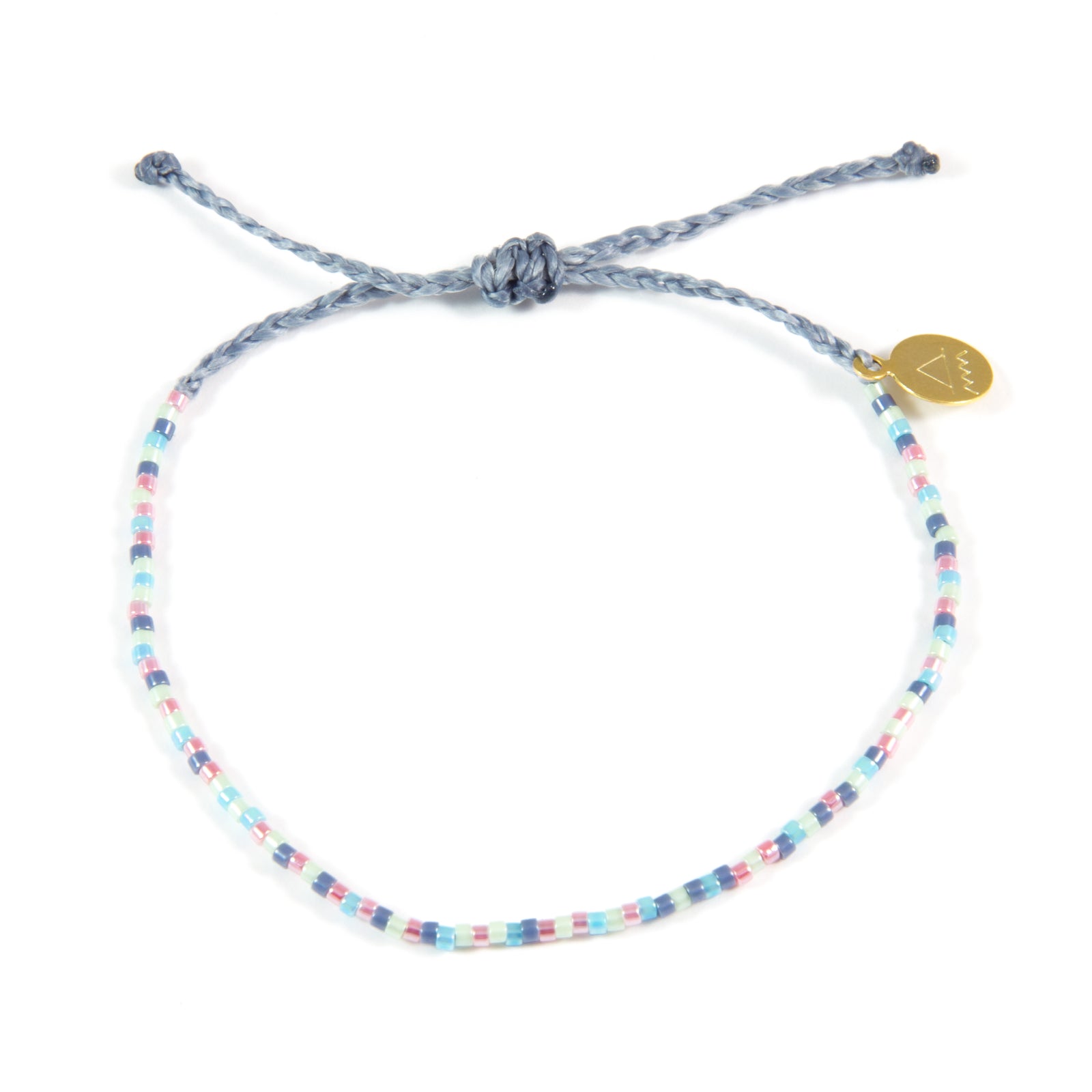 Blues Watermelon Multi Bead Bracelet