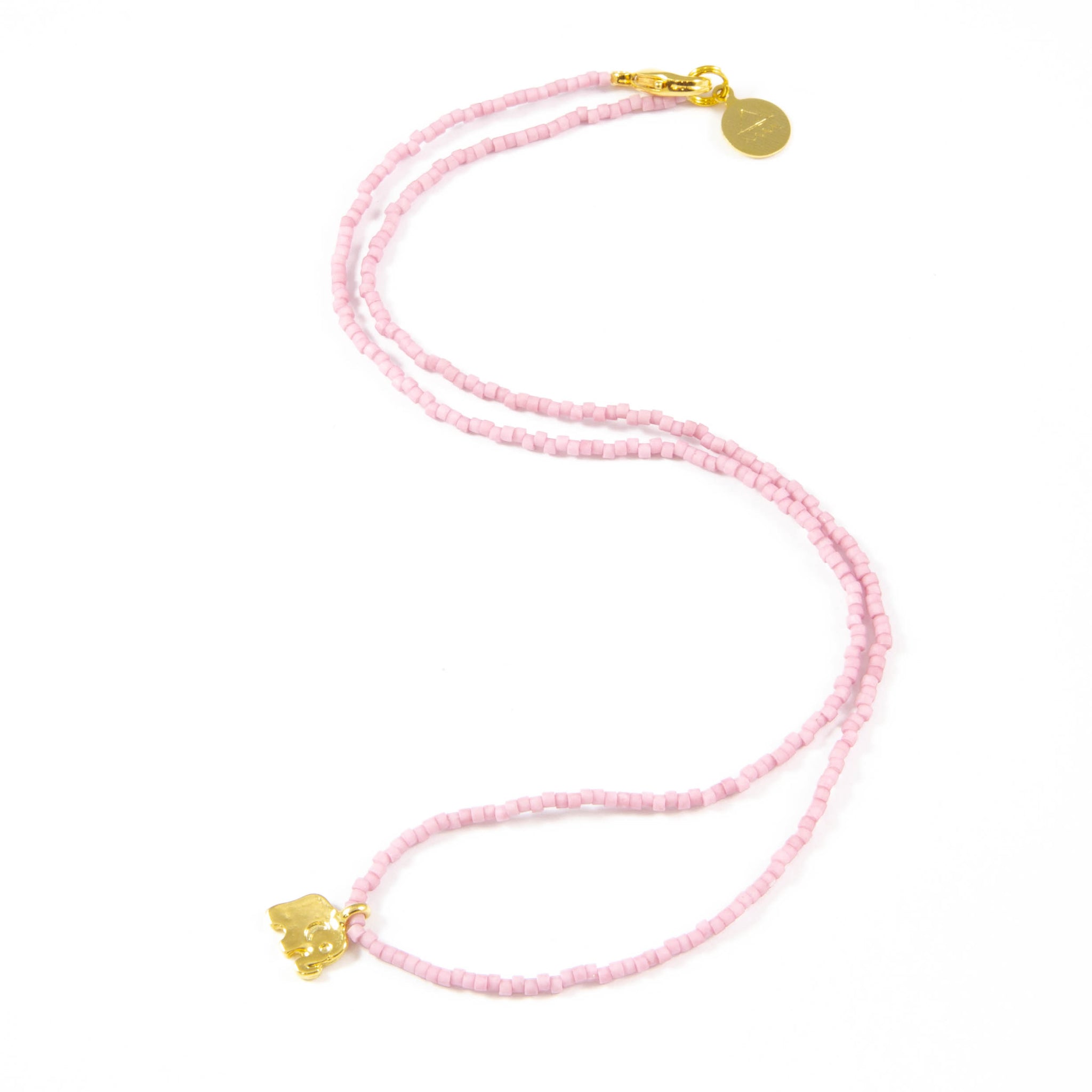 Plum Ellie Tiny Charm Necklace