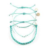 Secret Garden & Silver Bracelet Stack