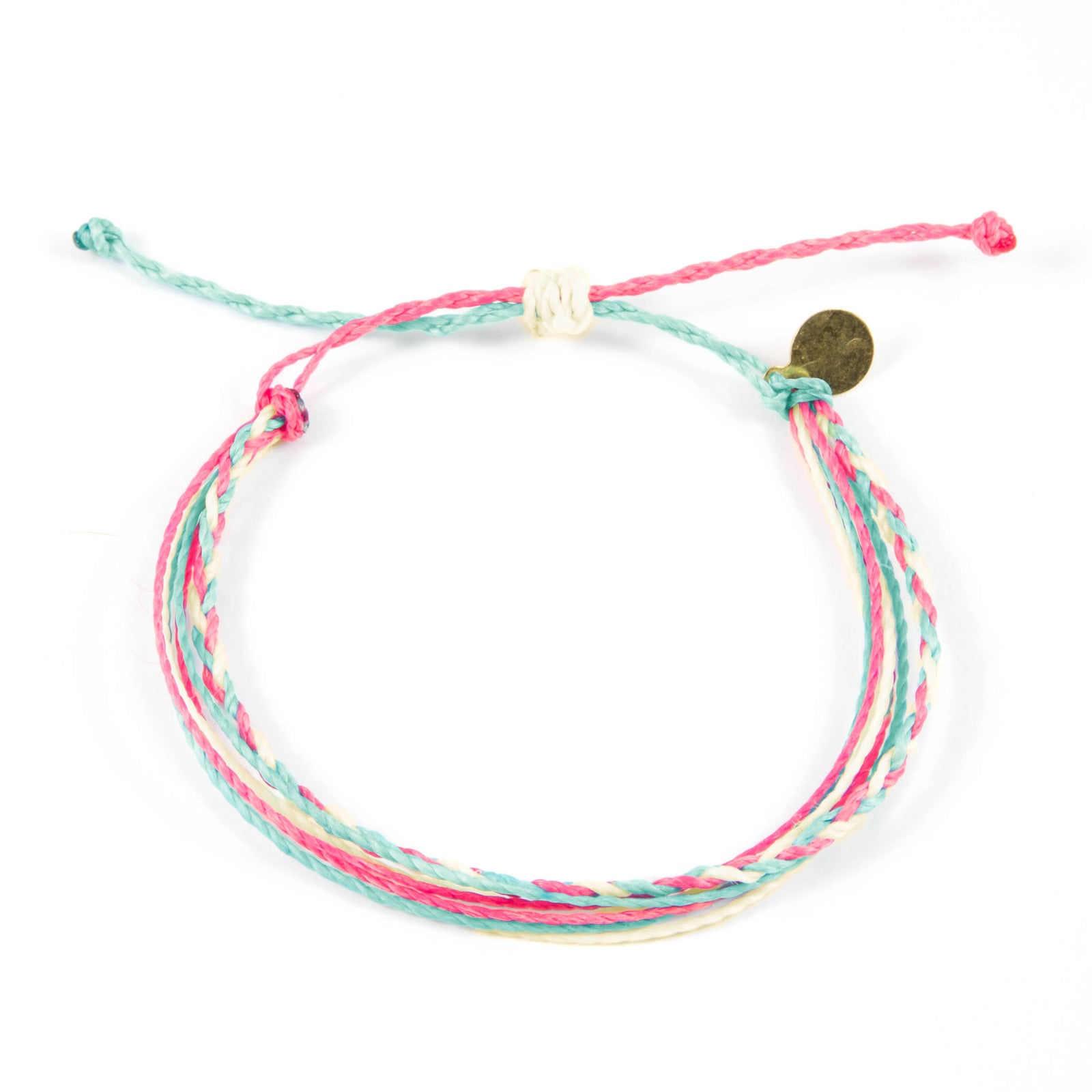 Cucumber & Rose Braided Education Bracelet