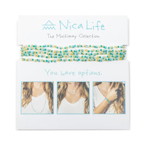 Teal & Gold Shine Bright Multiway