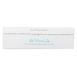 Silver & White Moonstone Healing Choker