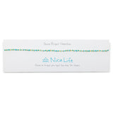 Teal & Gold Shine Bright Choker