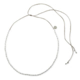 Silver & White Shine Bright Choker