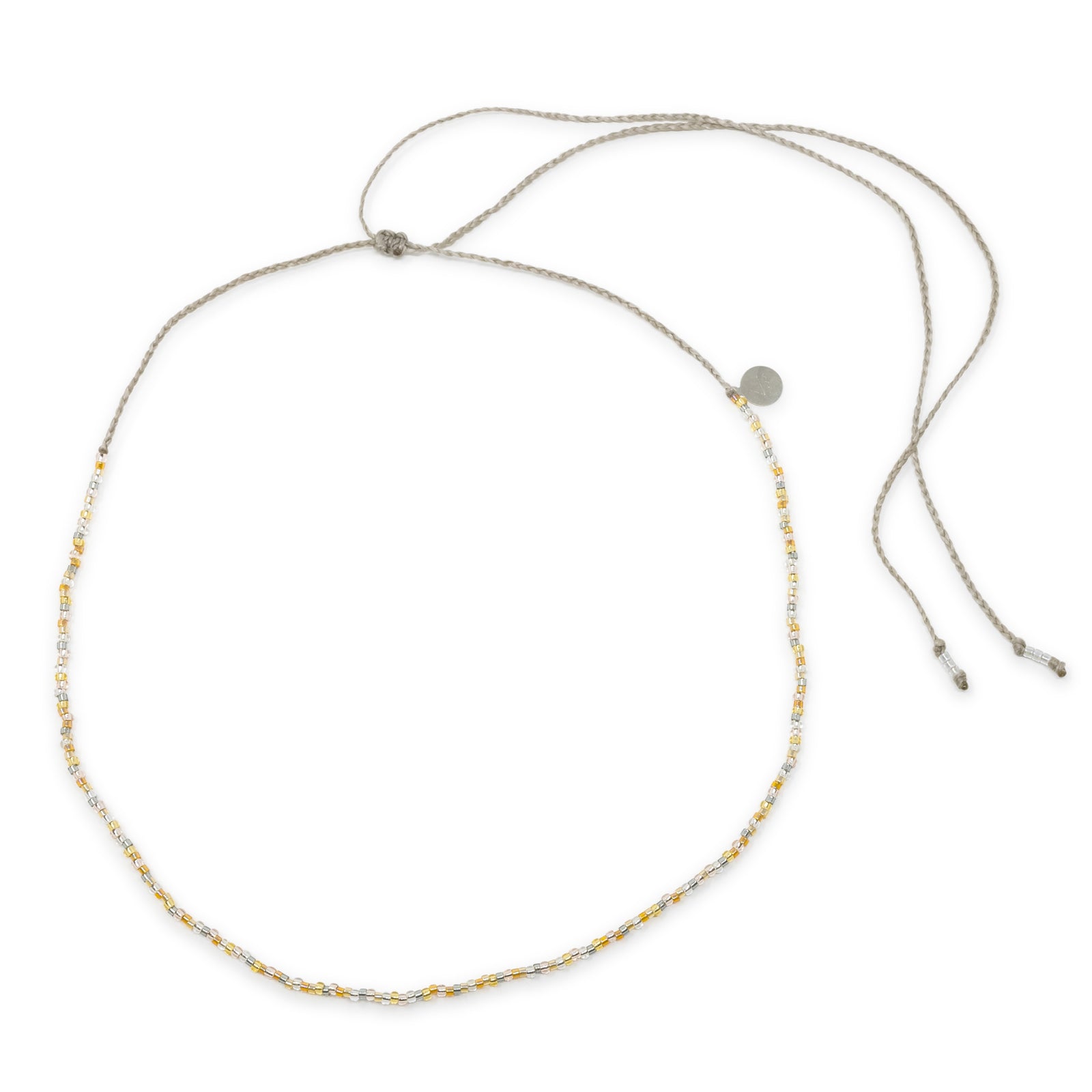 Silver & Rose Gold Shine Bright Choker