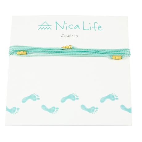 Cucumber Macua Anklet