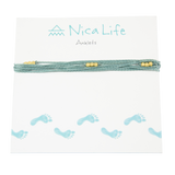 Stormy Ocean Macua Anklet