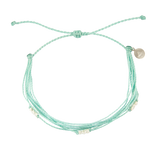 Cucumber Macua Anklet in Silver