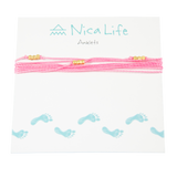 Pink Macua Anklet
