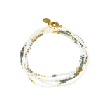 Denim, White & Bright Gold Multiway