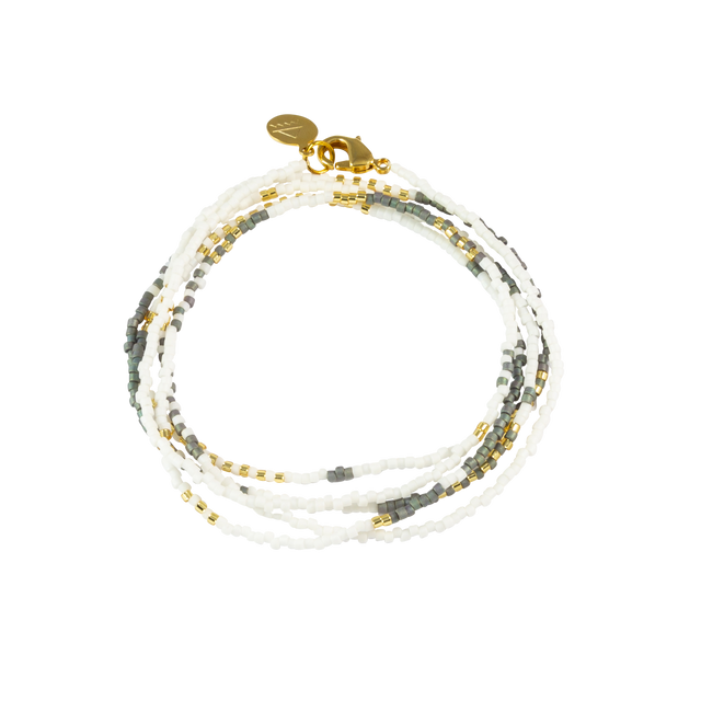 Denim, White & Bright Gold Multiway