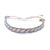 Denim Candy Stripe Friendship Bracelet