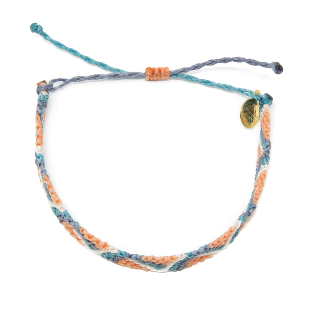 Coral Wave Friendship Bracelet