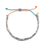 Denim Wave Friendship Bracelet