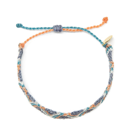 Denim Wave Friendship Bracelet