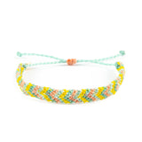 Summer Punch Chevron Pattern Friendship Bracelet
