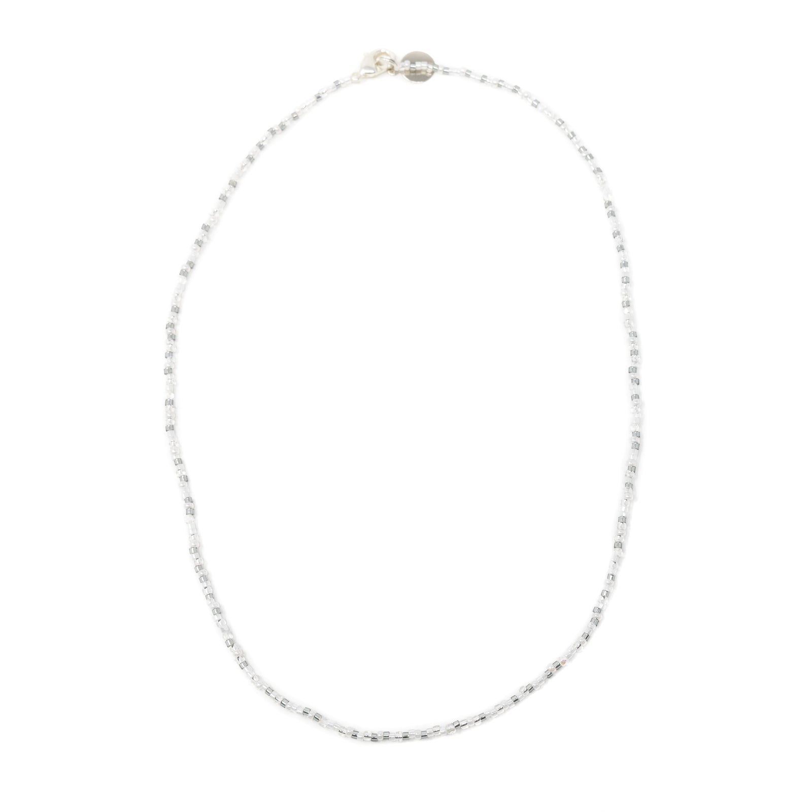 Silver & White Shine Bright Wanderlust Necklace