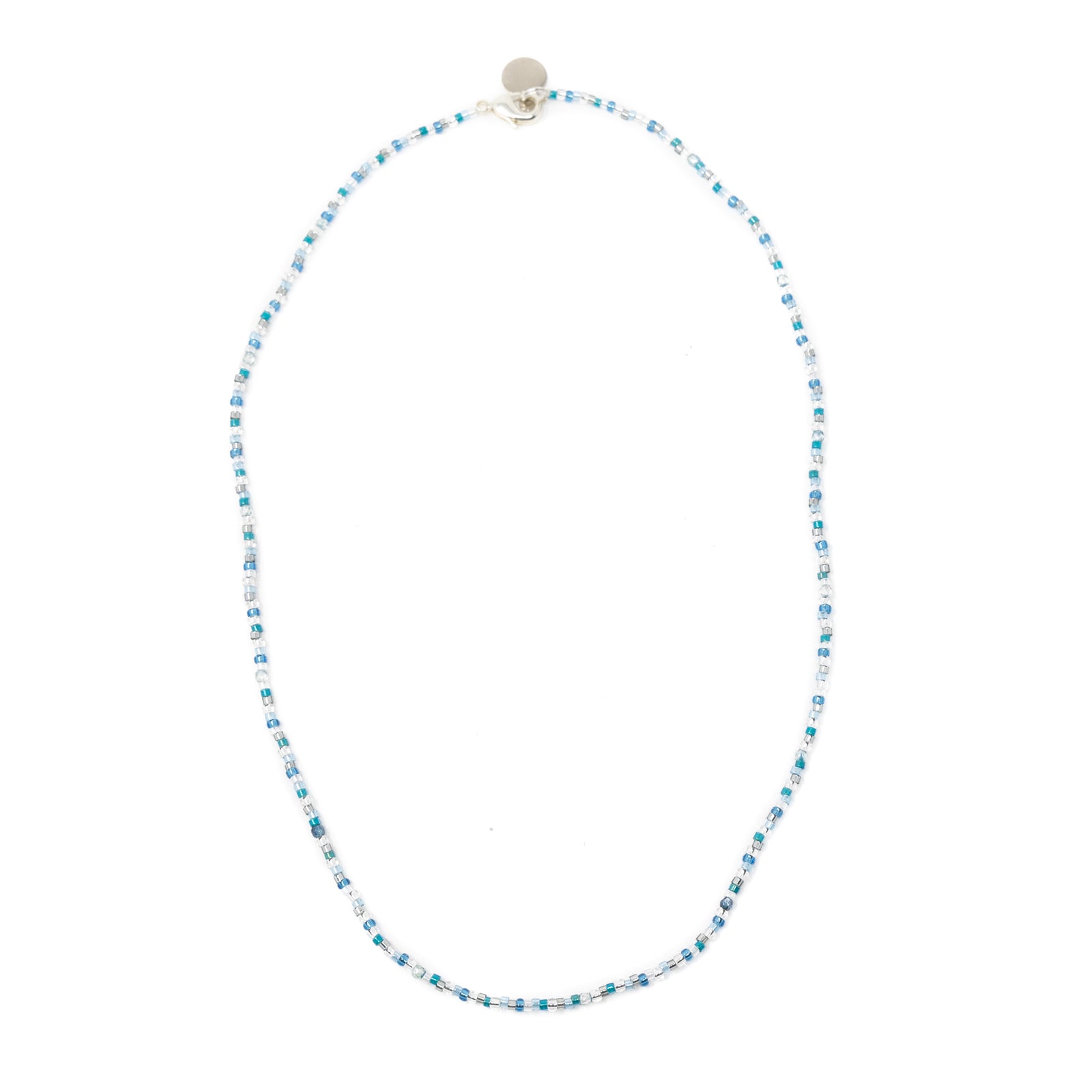 Silver & Blue Shine Bright Wanderlust Necklace