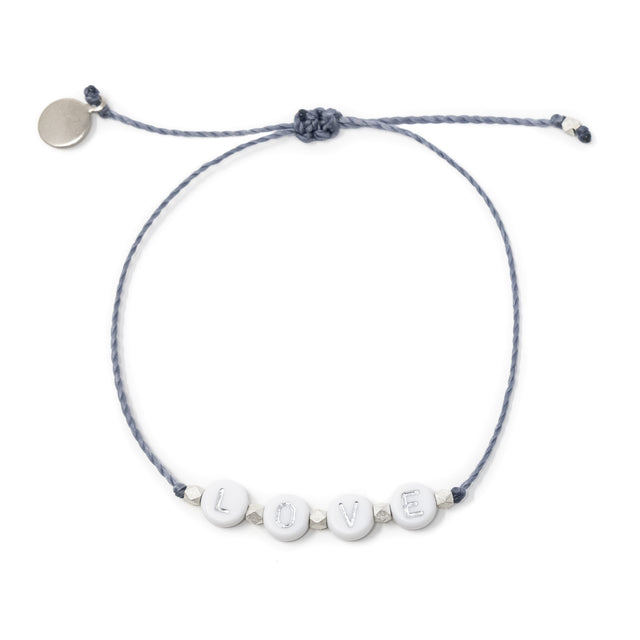 LOVE Wear Your Heart Bracelet in Denim