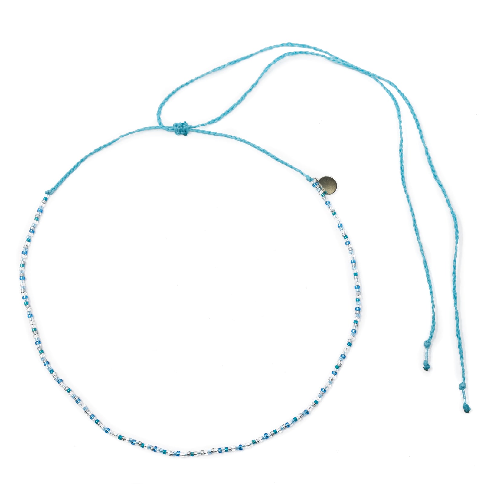 Silver & Blue Shine Bright Choker