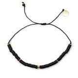 Black & Gold Cali Surfer Bracelet
