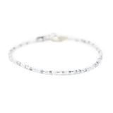 Silver & White Shine Bright Bracelet