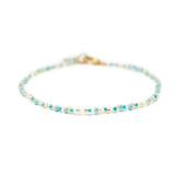Teal & Gold Shine Bright Bracelet
