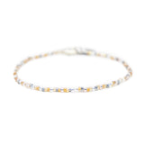 Silver & Rose Gold Shine Bright Bracelet
