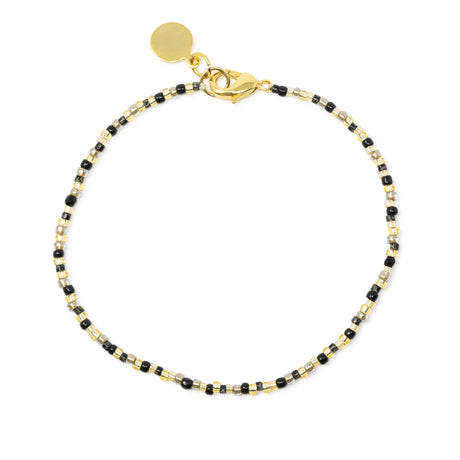 Black & Gold Shine Bright Bracelet