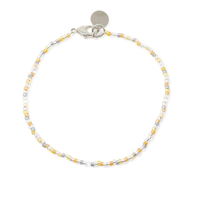 Silver & Rose Gold Shine Bright Bracelet