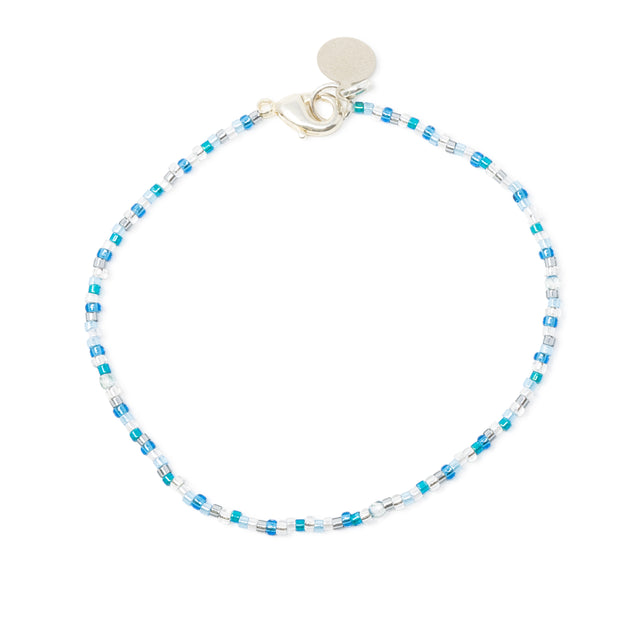 Silver & Blue Shine Bright Bracelet