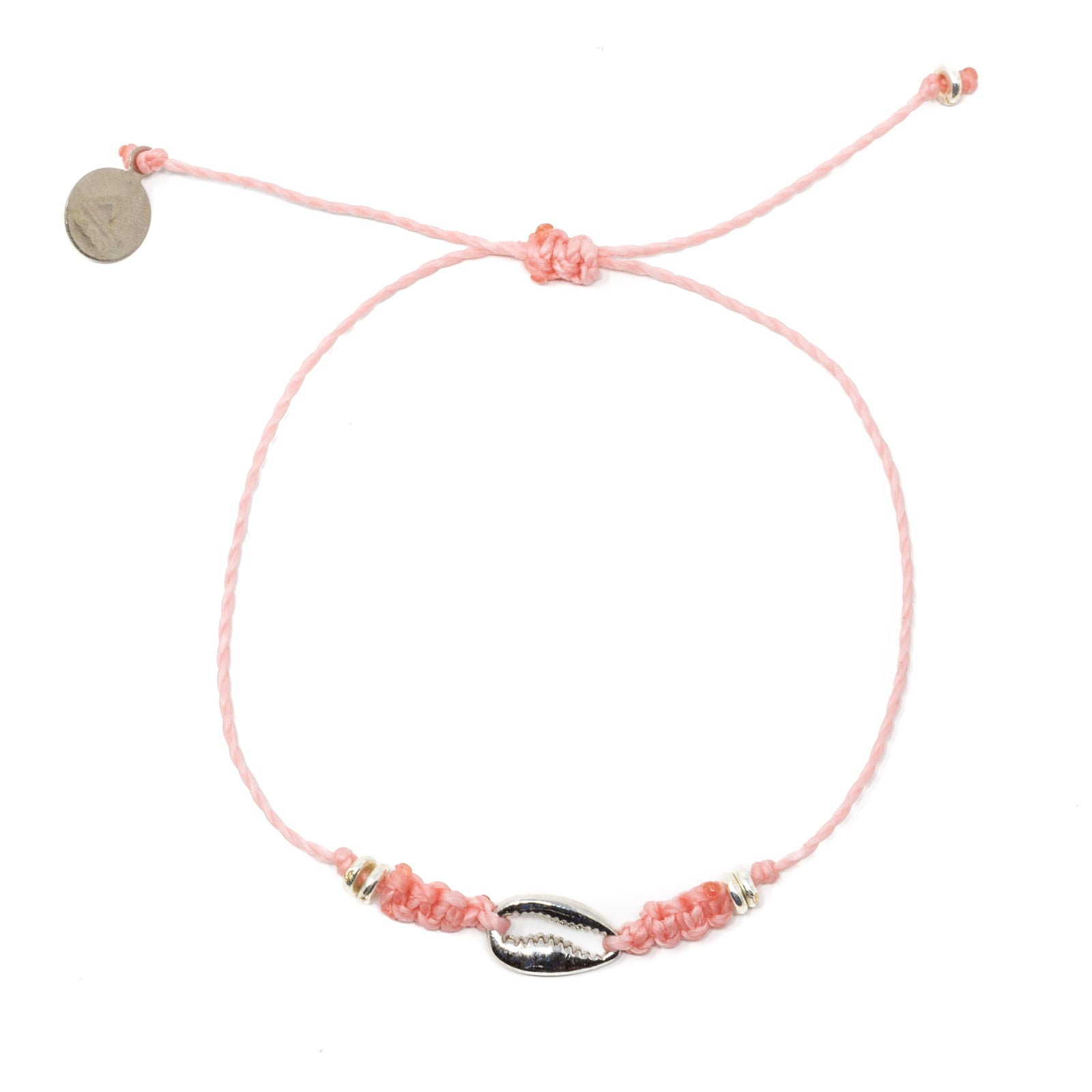 Pink Popoyo Bracelet in Silver