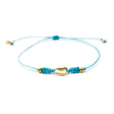 Teal Popoyo Bracelet in Gold