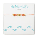 Coral Popoyo Anklet in Gold