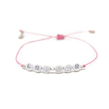 GRL PWR Wear Your Heart Bracelet in Rose