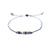 Iolite & Navy Intention Bracelet Silver
