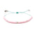 Light Pink & Silver Cali Surfer Bracelet