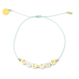 GRL PWR Wear Your Heart Bracelet in Cucumber