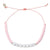 EMPOWER Wear Your Heart Anklet in Light Pink