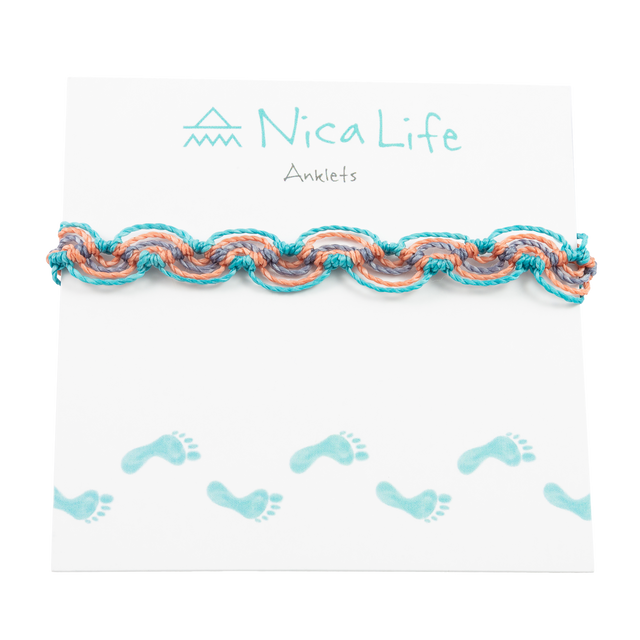 Desert Sunset Nica Wave Anklet