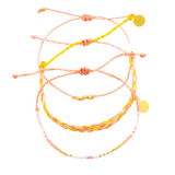 Pink Lemonade Bracelet Stack