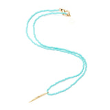 Teal Spike Necklace