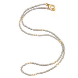 Denim Simple Statement Necklace