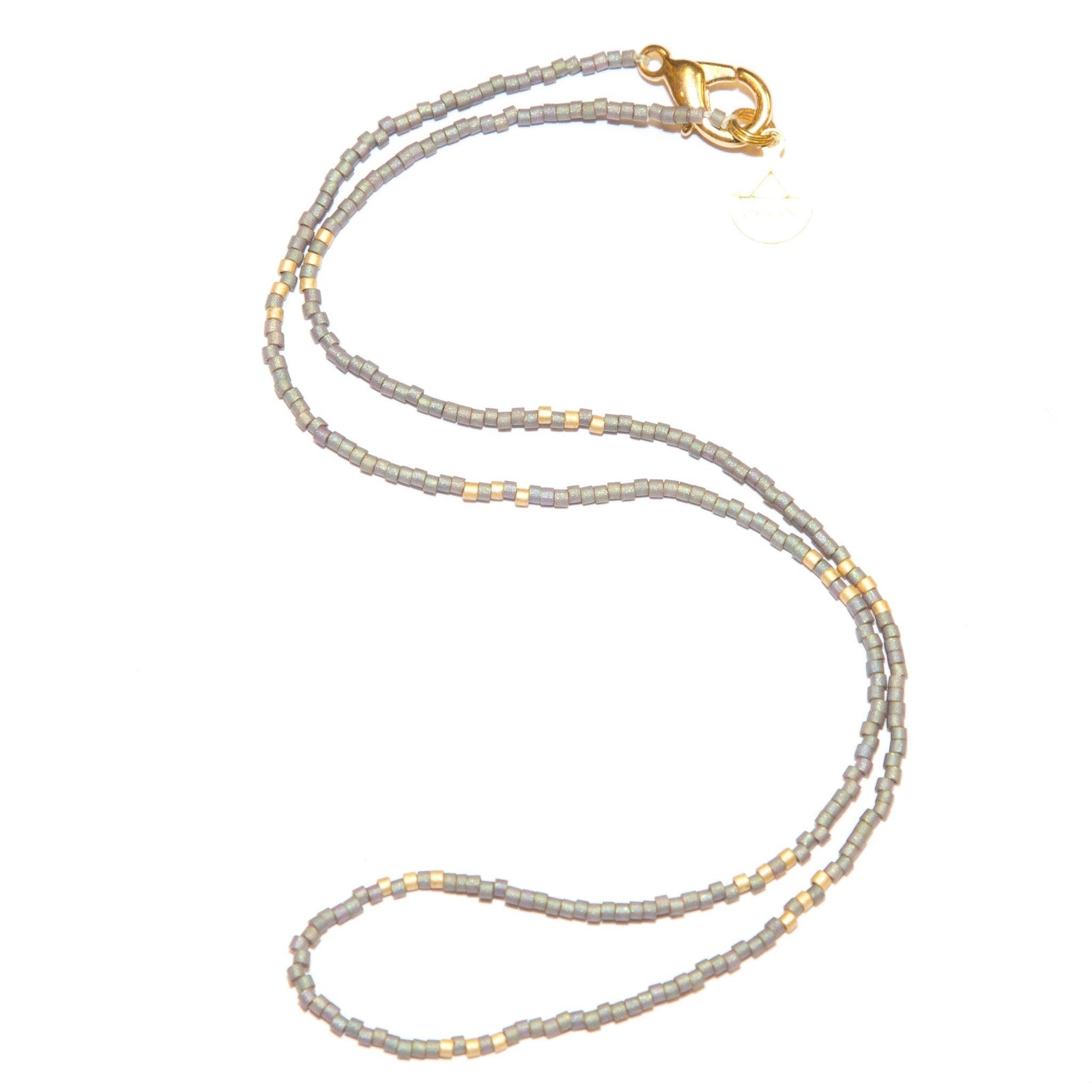 Denim Simple Statement Necklace